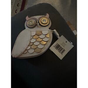 Kate Spade Blaze a Trail Owl Coin Purse Women's EUC